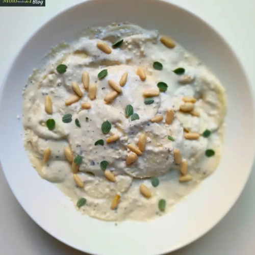 Corzetti con salsa di pinoli – Ricetta veloce